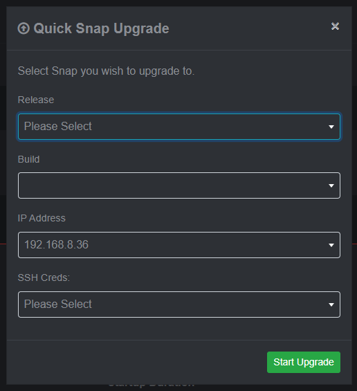 Raptor Cage Example Dashboard