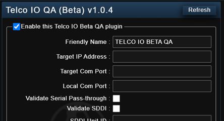 Telco IO QA V1.0.4 for Beta