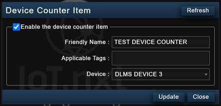 Device Counter: Device Manager View