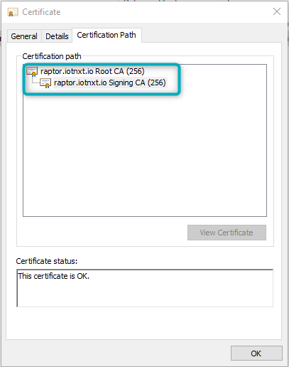 Install Certificate4