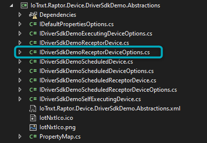 Device Options Interface File