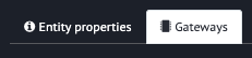 Gateways Tab