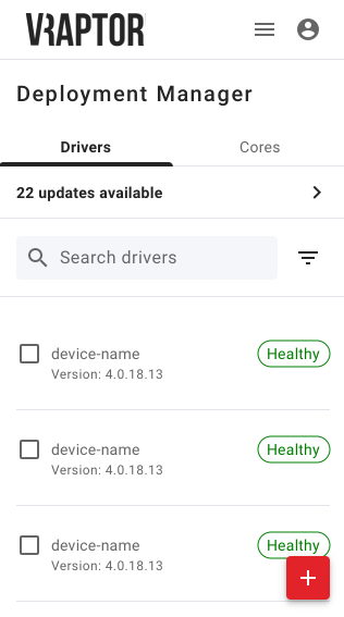 Deployment Manager Mobile Overview