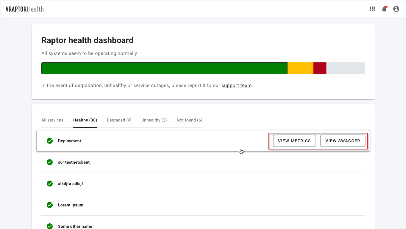 Raptor Status | IoT.nxt Community